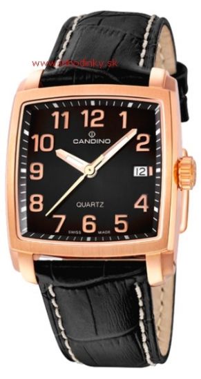 Pánske hodinky CANDINO C4373/5 CUADRO ROSE