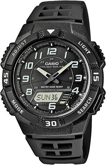 Pánske hodinky CASIO AQ S800W-1B / AQ-S800W-1BVEF