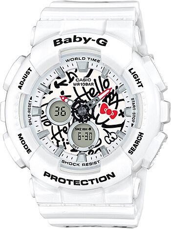 CASIO BA 120KT-7A Baby-G HELLO KITTY LIMITED MODEL