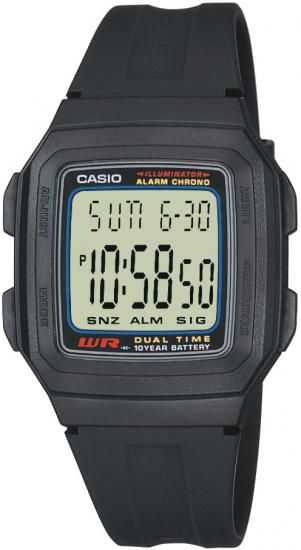 Digitálne hodinky CASIO F-201W-1A