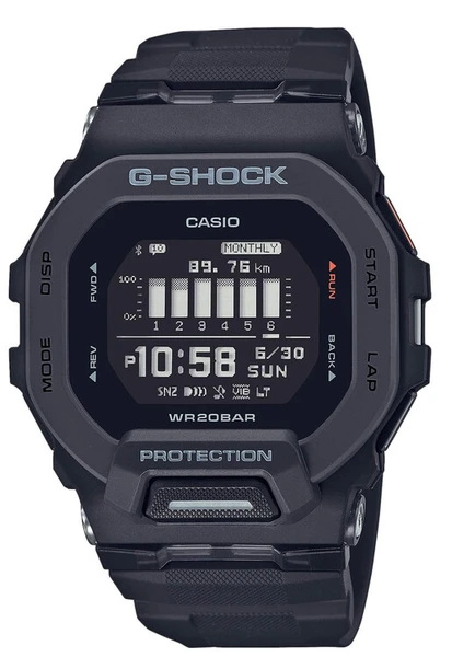 Casio G-Shock GBD-200-1ER G-SQUAD Bluetooth®