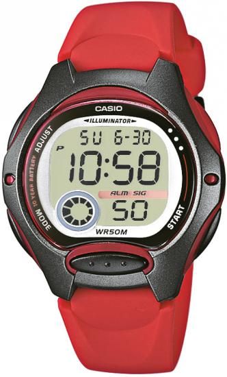 Dámske športové hodinky CASIO LW 200-4A