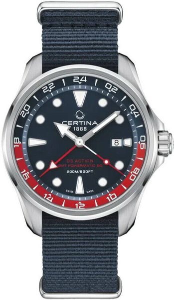 Certina C032.429.18.041.00 DS Action Automatic Powermatic 80 GMT