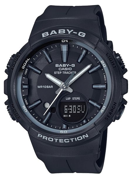 Dámske hodinky CASIO BGS 100SC-1A Baby-G Step Tracker