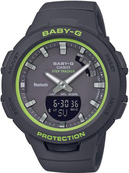 Dámske hodinky CASIO BSA-B100SC-1AER Baby-G Step Tracker, BLUETOOTH