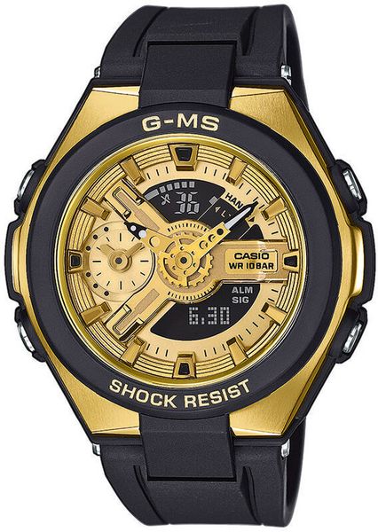 Dámske hodinky CASIO MSG 400G-1A2 Baby-G