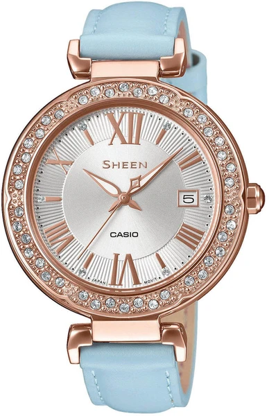 Dámske hodinky CASIO SHE-4057PGL-7BUER SHEEN Swarovski® Crystals