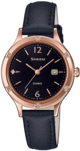 Dámske hodinky CASIO SHE-4533PGL-1AUER SHEEN Sparkling Swarovski®