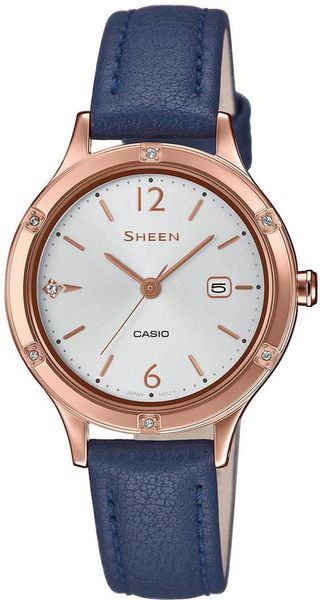 Dámske hodinky CASIO SHE-4533PGL-7BUER SHEEN Sparkling Swarovski®