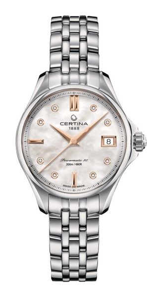 Dámske hodinky Certina C032.207.11.116.00 DS Powermatic 80 s diamantmi