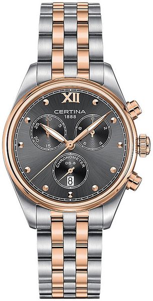 Dámske hodinky CERTINA C033.234.22.088.00 DS 8 Lady Chronograph COSC.
