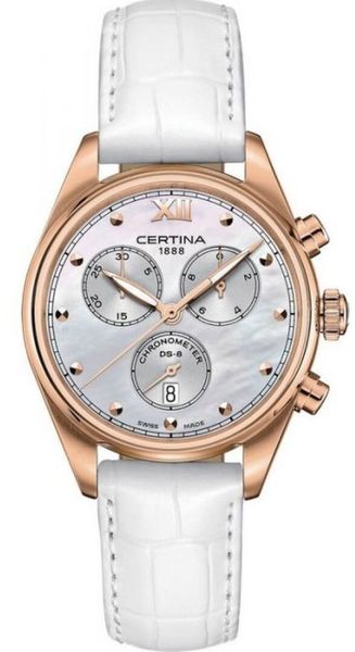 Dámske hodinky CERTINA C033.234.36.118.00 DS 8 Lady Chronograph COSC.