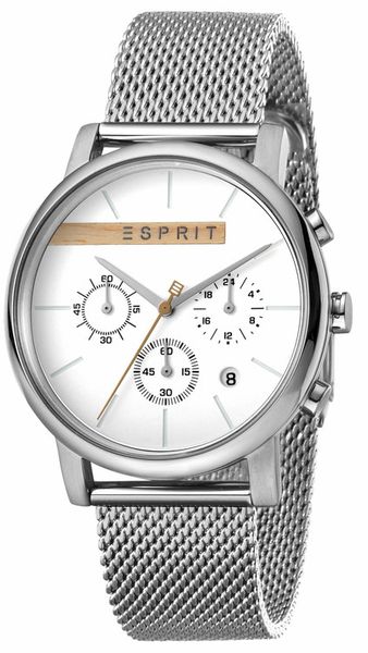 Pánske hodinky ESPRIT ES1G040M0035 Vision Silver Mesh