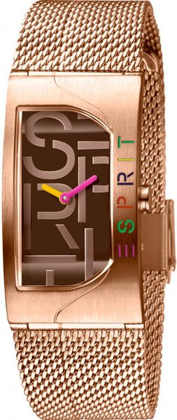 Dámske hodinky ESPRIT ES1L046M0065 Houston Bold Brown Rosegold