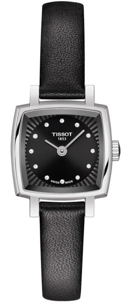 Dámske hodinky Tissot T058.109.16.056.00 LOVELY SQUARE Diamant