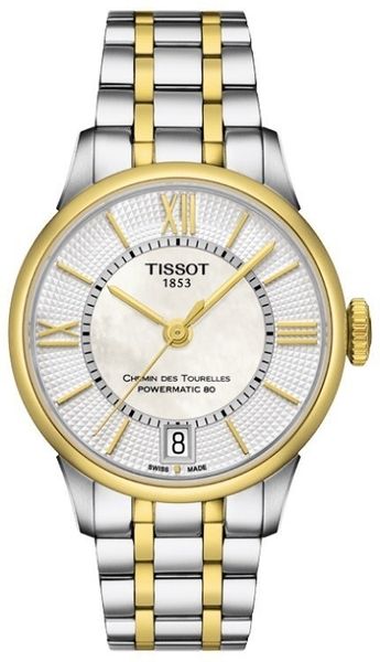 Dámske hodinky TISSOT T099.207.22.118.00 Chemin Des Tourelles Powermatic 80 Lady + Darček na výber
