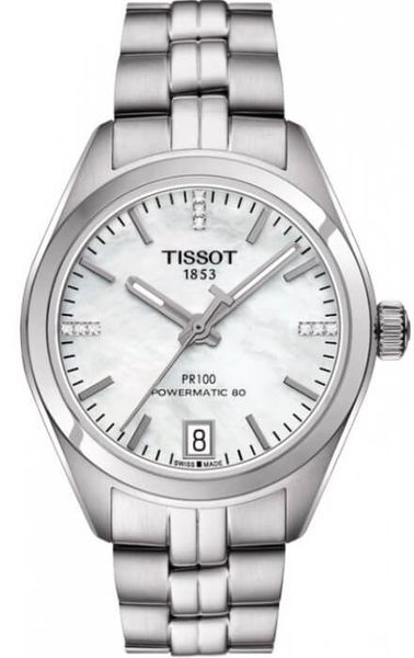 Dámske hodinky TISSOT T101.207.11.116.00 PR 100 POWERMATIC 80 LADY