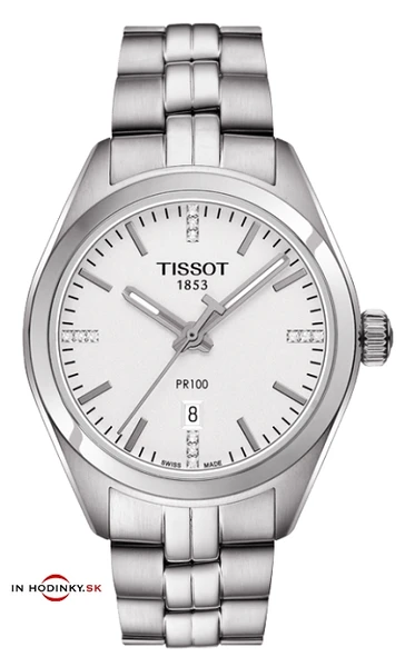 Dámske hodinky TISSOT T101.210.11.036.00 PR 100 Quartz Lady Diamond + darček na výber