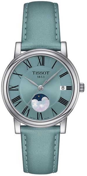 Dámske hodinky Tissot T122.223.16.353.00 Carson Premium Lady Moonphase