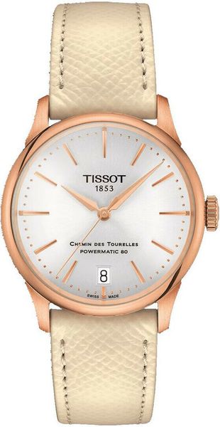 Dámske hodinky Tissot T139.207.36.031.00 Chemin Des Tourelles Powermatic 80