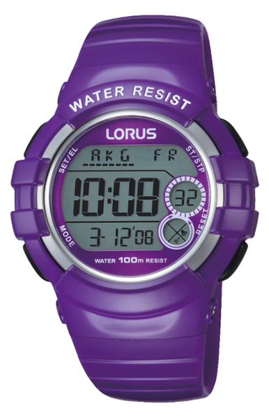Detské / Teenage digitálne hodinky LORUS R2323KX9
