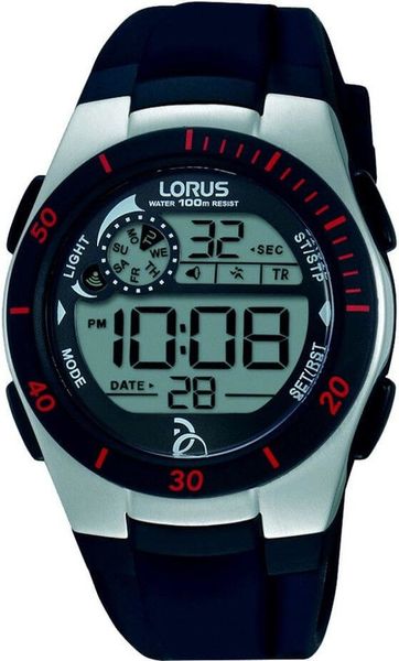 Digitálne hodinky LORUS R2375KX9 Novak Djokovic