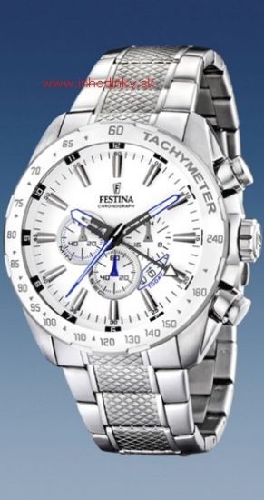 Pánkse hodinky Festina 16488/1 Chrono - Dual Time + Darček na výber