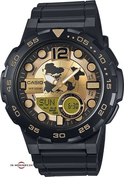 hodinky CASIO AEQ 100BW-9A