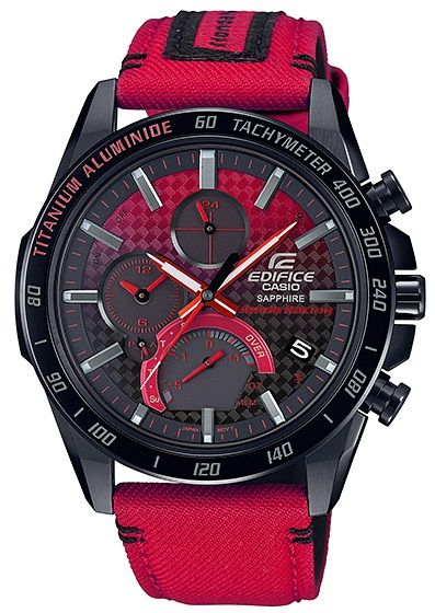 Hodinky CASIO EQB-1000HRS-1AER Honda Racing Limited Edition