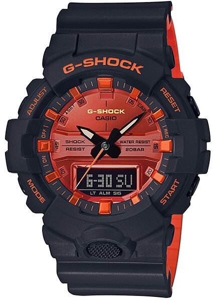 Hodinky CASIO G-Shock GA 800BR-1A
