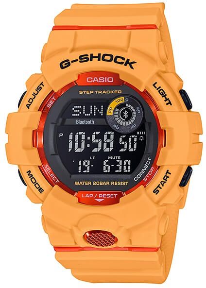 Hodinky CASIO G-Shock GBD 800-4 G-SQUAD Bluetooth®