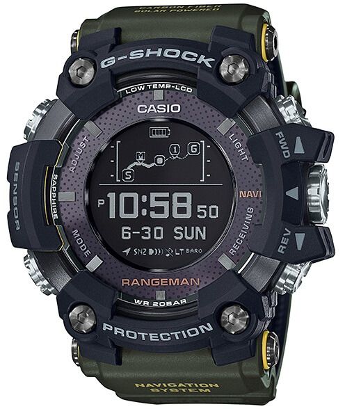 Hodinky CASIO GPR B1000-1B G-Shock RANGEMAN TRIPLE SENSOR GPS