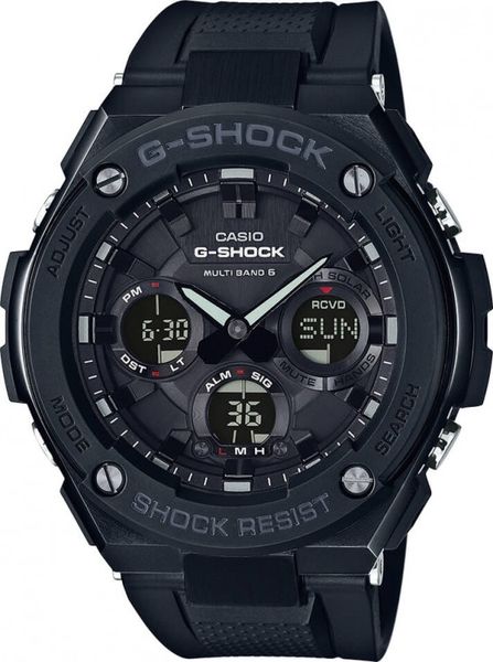 hodinky CASIO GST W100G-1B G-Shock + darček
