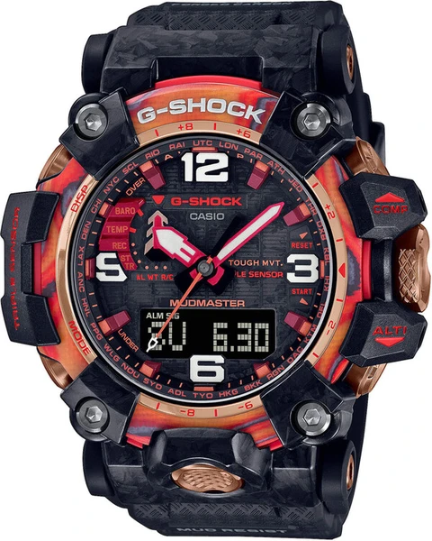 Hodinky Casio GWG-2040FR-1AER G-SHOCK 40th Anniversary Flare Red