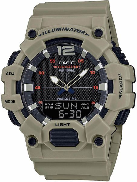 hodinky CASIO HDC-700-3A3VEF World time, Telememo 30