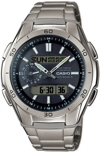hodinky CASIO WVA M650TD-1A / WVA-M650TD-1AER Tough Solar Wave ceptor