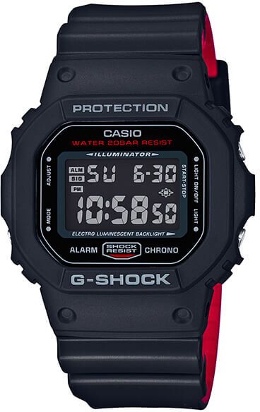 Hodinky G-Shock DW 5600HR-1 Black & Red Series