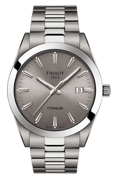 Hodinky Tissot T127.410.44.081.00 Gentleman Titanium