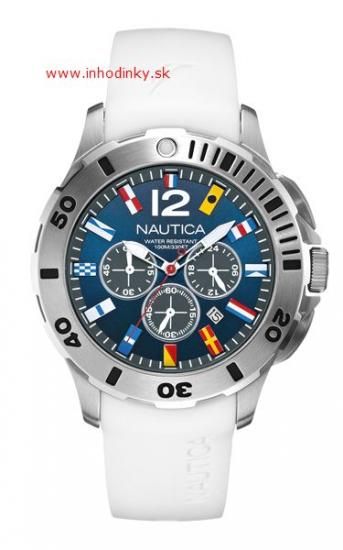 Hodinky Nautica BFD 101 Dive Style Chrono Flags A18638G