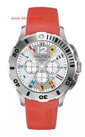 Hodinky Nautica BFD 101 Dive Style Chrono Flags A18639G