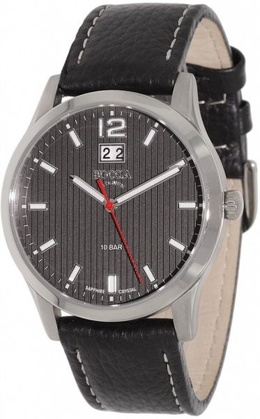 Pánske hodinky BOCCIA 3580-01 Titanium + darček