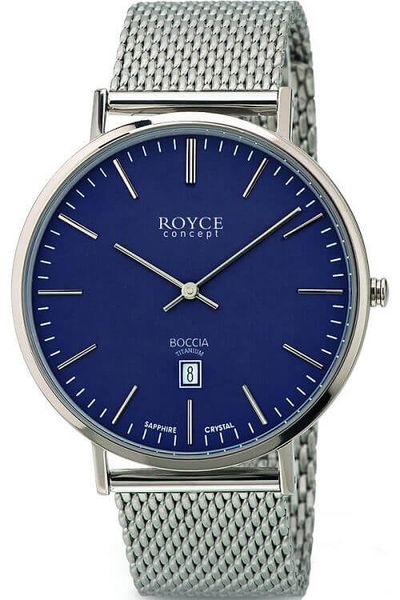 Pánske hodinky BOCCIA 3589-13 Titanium Royce