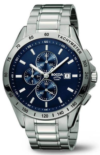 Pánske hodinky BOCCIA 3751-01 Titanium + darček na výber
