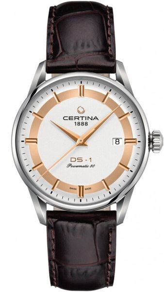 Pánske hodinky Certina C029.807.16.031.60 DS-1 Gent Powermatic 80 Himalaya + darček na výber