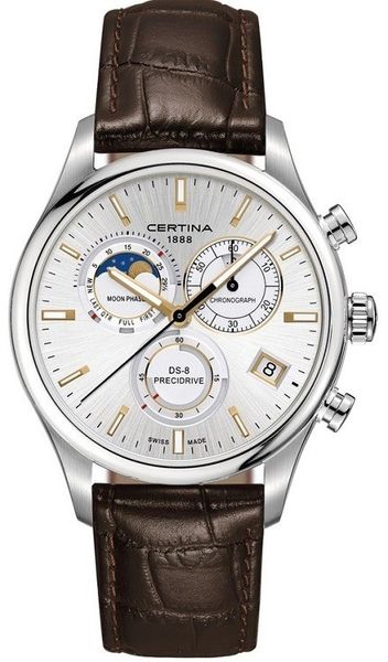 Pánske hodinky Certina C033.450.16.031.00 DS-8 Chronograph Moon Phase + darček na výber