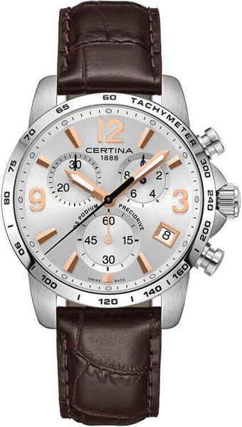 Pánske hodinky Certina C034.417.16.037.01 DS Podium Chrono Precidrive + darček na výber