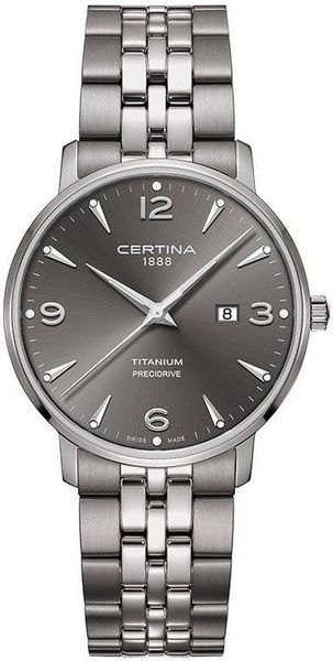 Pánske hodinky Certina C035.410.44.087.00 DS CAIMANO PRECIDRIVE Titanium