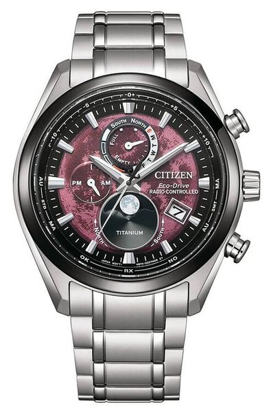 Pánske hodinky Citizen BY1018-80X Tsuki-yomi Moonphase Super Titanium