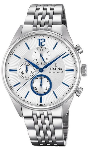 Pánske hodinky FESTINA 20285/1 Timeless Chronograph + darček