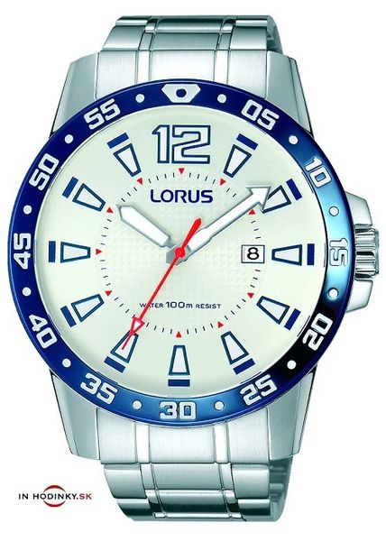 Pánske hodinky LORUS RH927FX9 Gent s dátumom